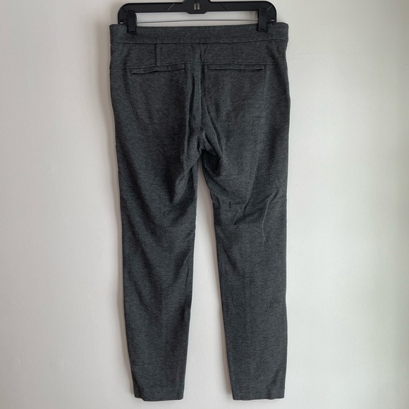 Athleta Charcoal Grey Stretch Pants Size 8P - Picture 3 of 7